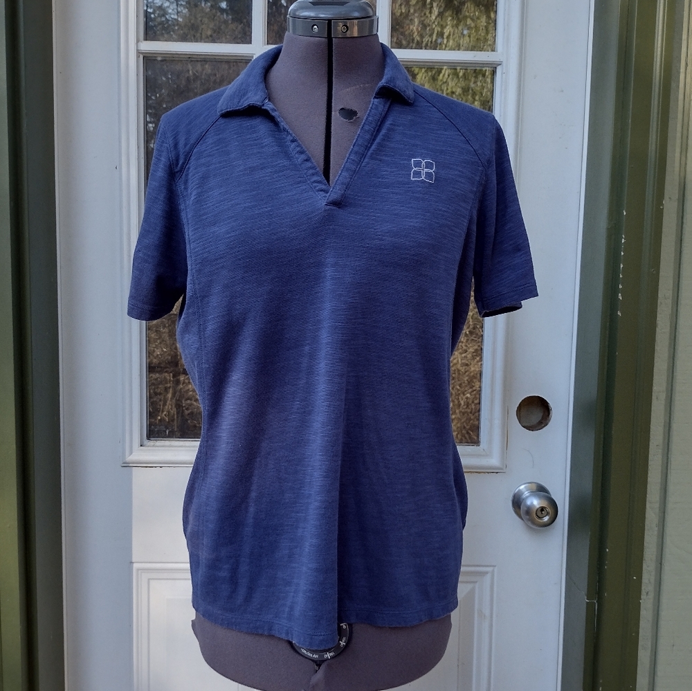 Elevate shirt blue sz M